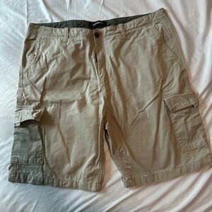Quiksilver Men's Cargo Shorts Size 40 | Khaki Tan Utility Excellent Condition